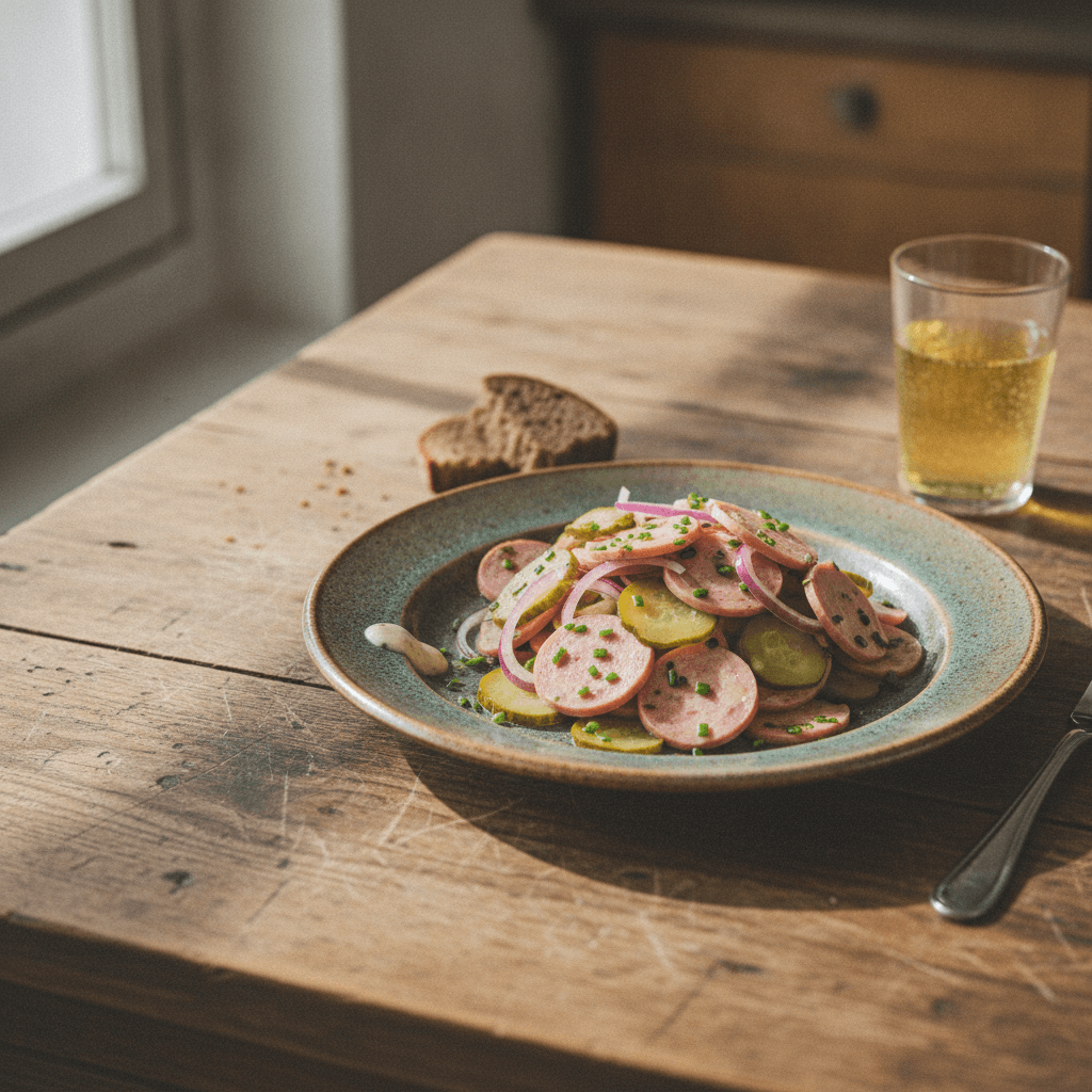 Akademischer Wurstsalat