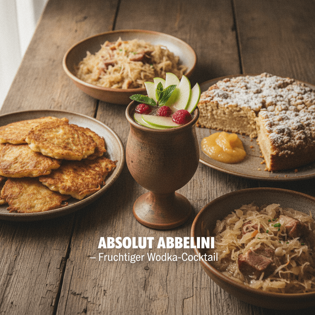 Absolut Abbelini – Fruchtiger Wodka-Cocktail