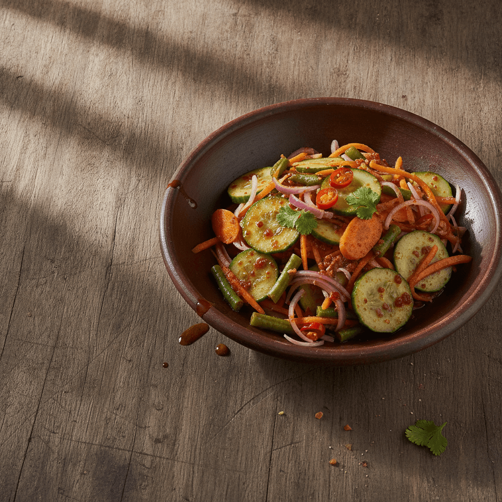 Acar Campur: Indonesischer Gewürzsalat
