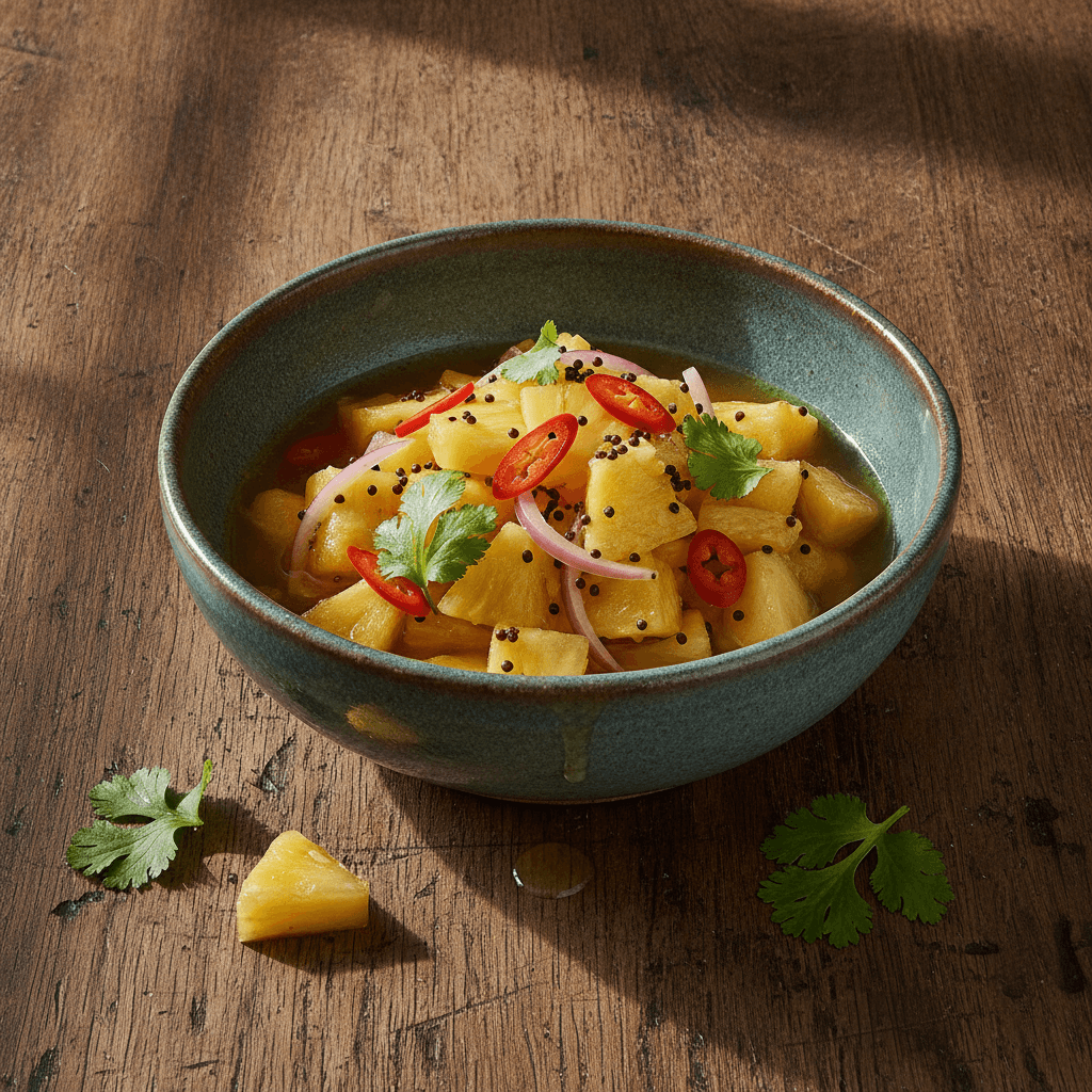 Acar Nanas – Eingelegte Ananas nach südostasiatischer Art