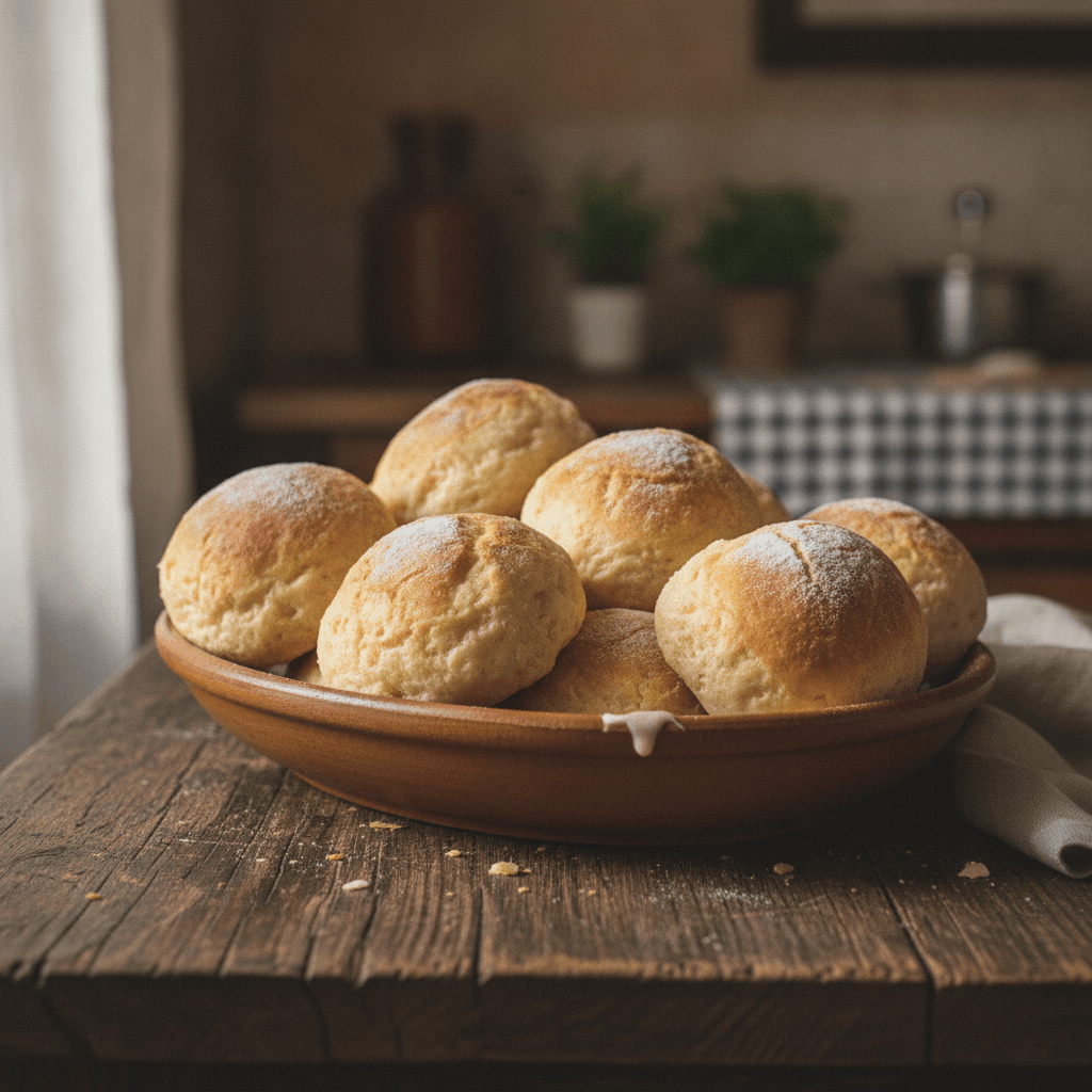 Almojabanas (Kolumbianische Käsebrötchen)