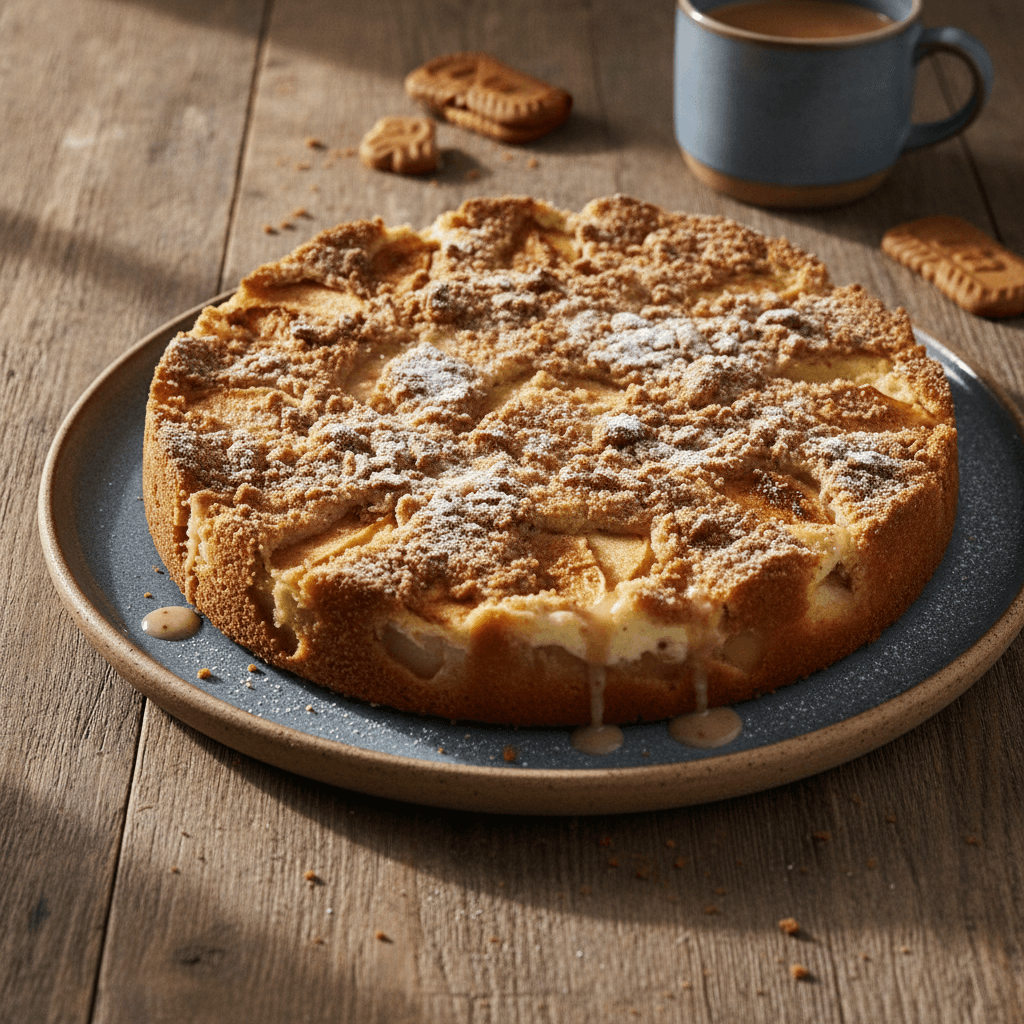 Apfel-Spekulatius-Kuchen