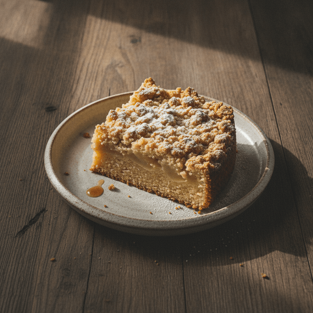 Apfel-Streuselkuchen aus der Küchenmaschine