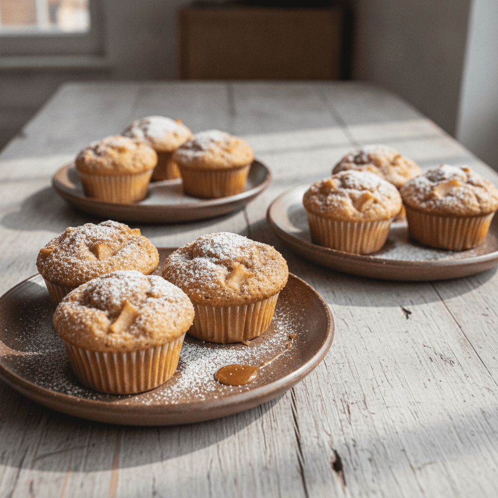 Apfel-Zimtmuffins