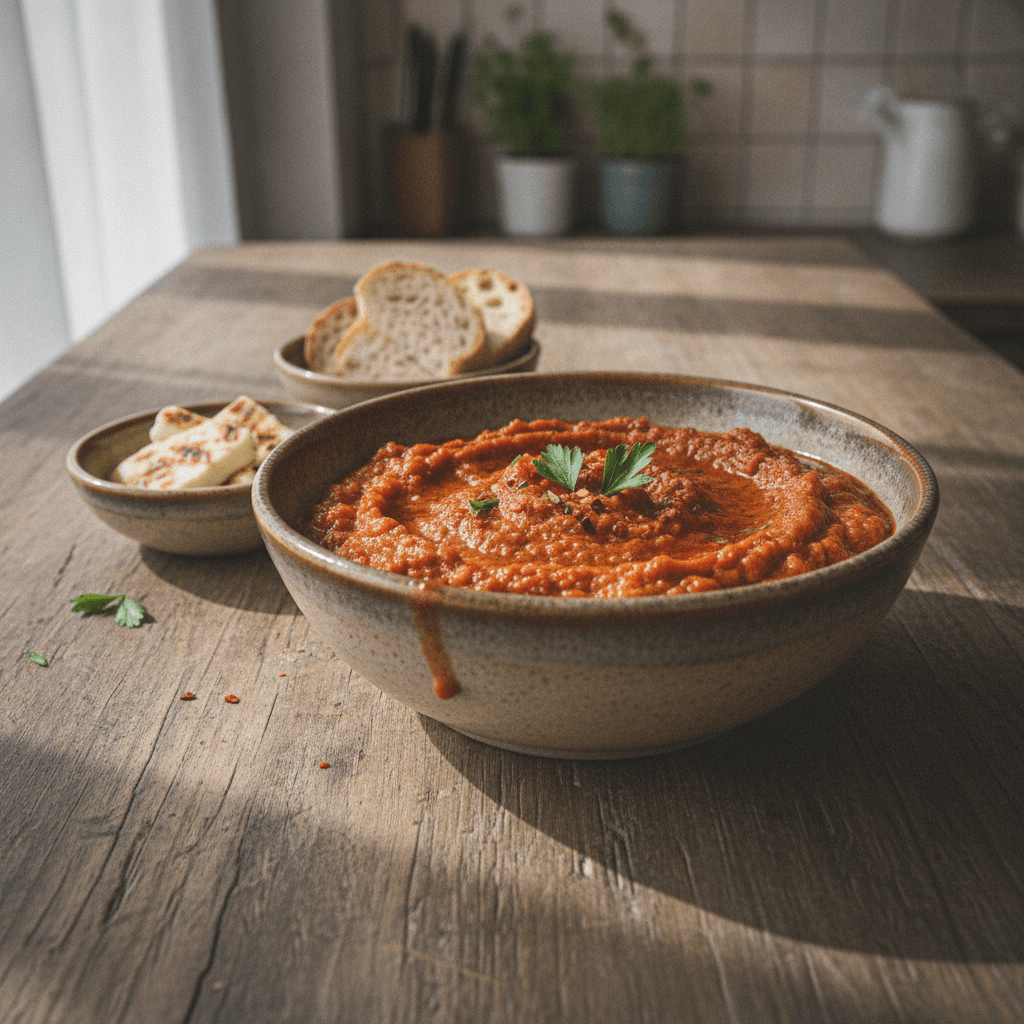 Feines Ajvar aus der Küchenmaschine