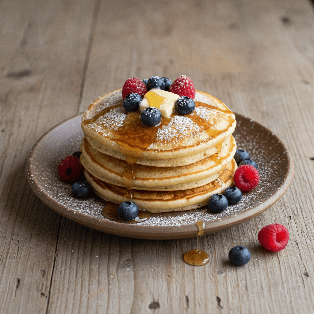 Klassische American Pancakes