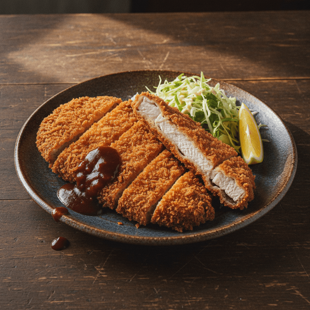 Knuspriges Tonkatsu nach japanischer Art